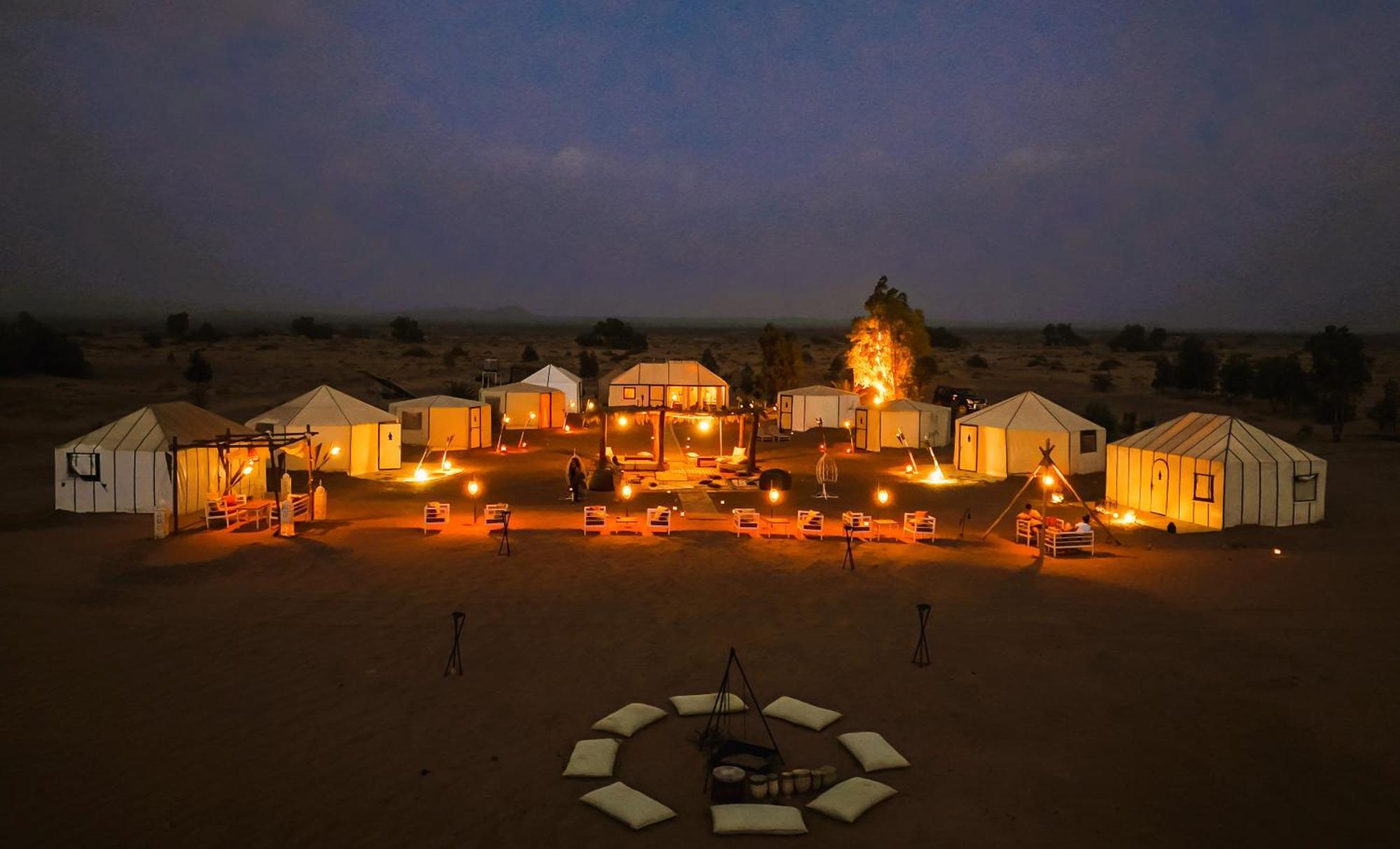 Horaz Merzouga Camp Exterior foto