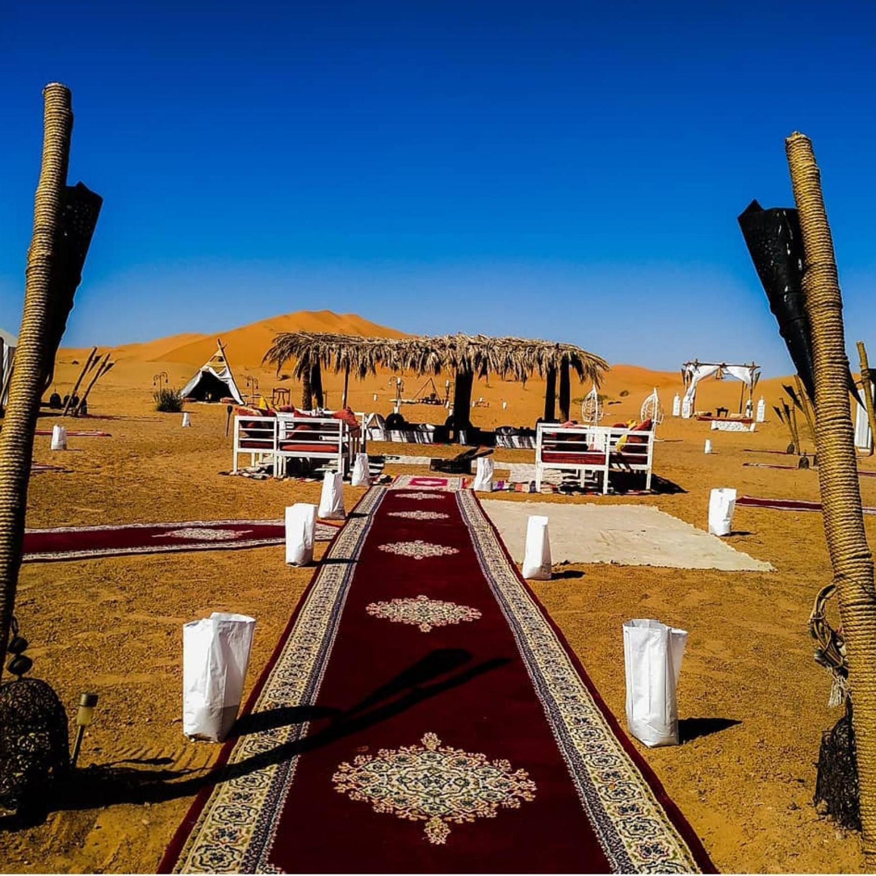 Horaz Merzouga Camp Exterior foto